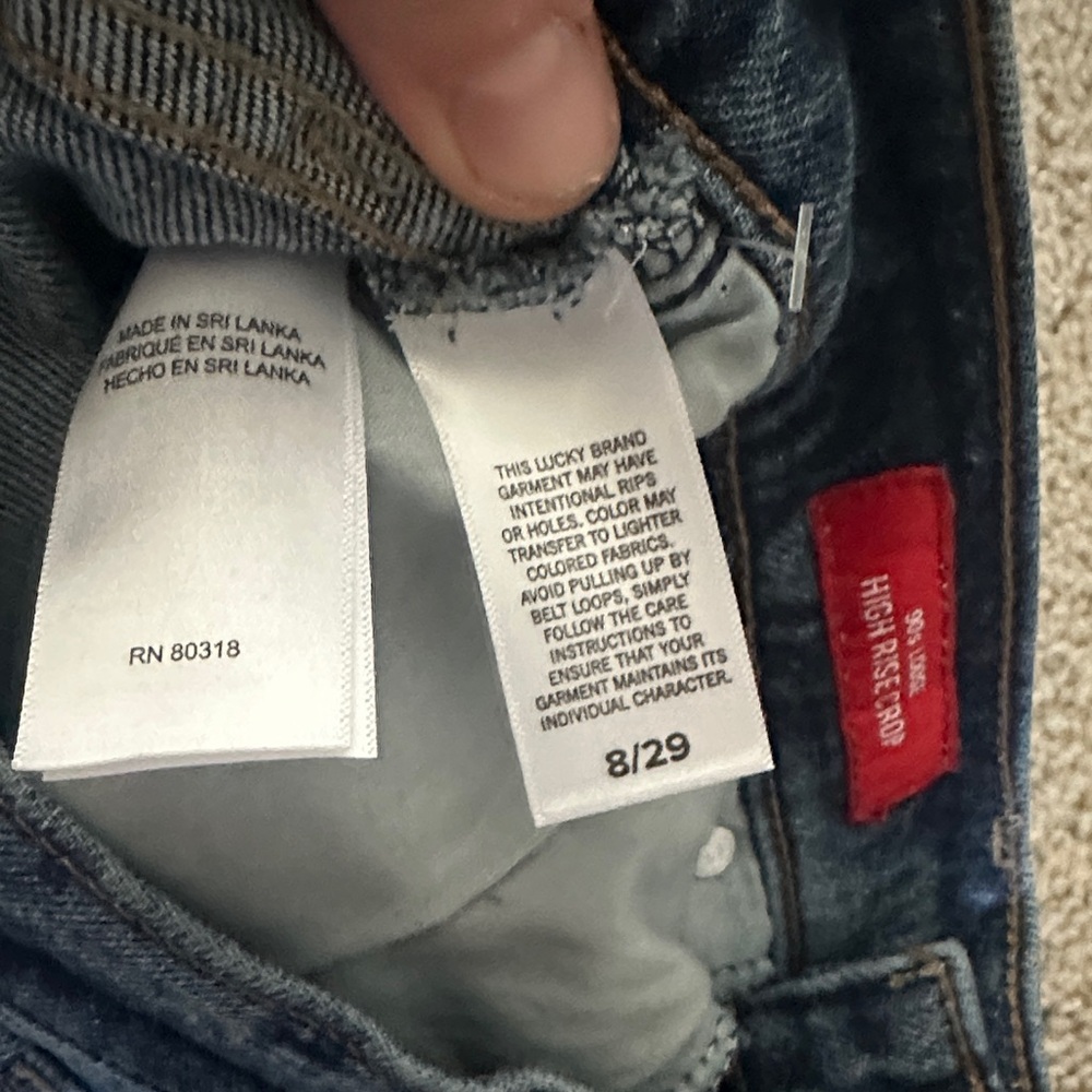 NWT Lucky Brand 90s Straight-Leg Jeans - Picture 8 of 11